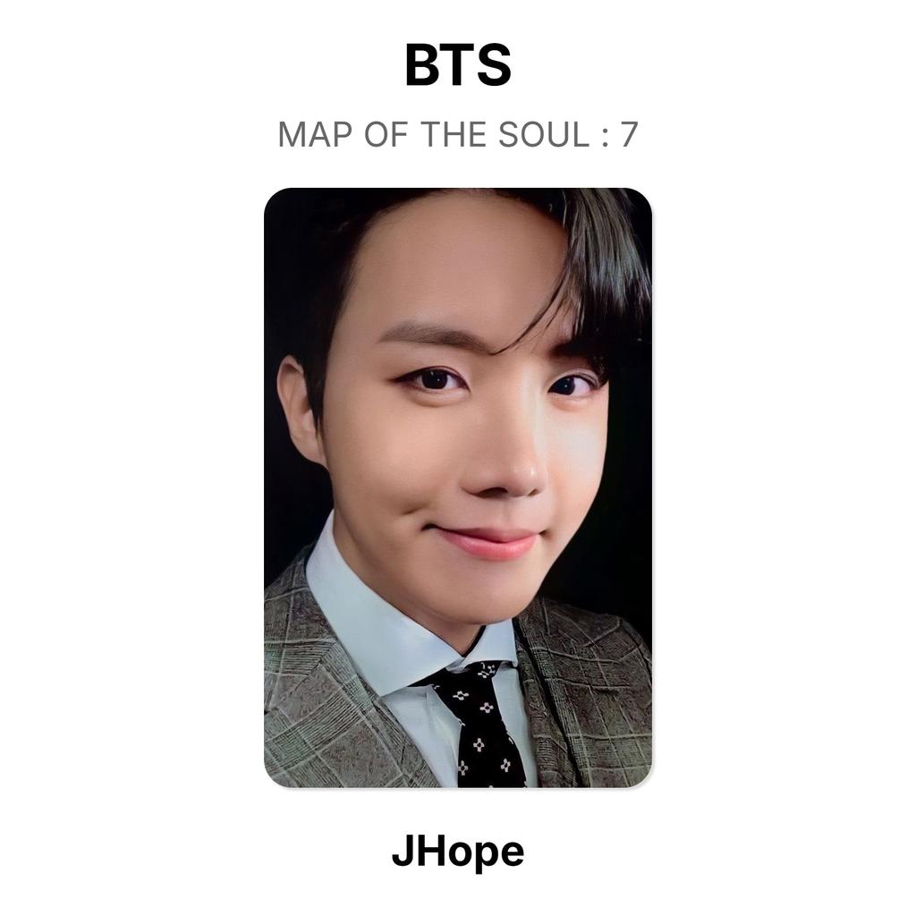 BTS MAP OF THE SOUL : 7 Official Photocard