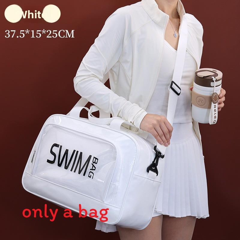 Borsa da Nuoto in PVC Impermeabile Grande Capacità Organizer da Viaggio per Uso in Piscina e in Spiaggia