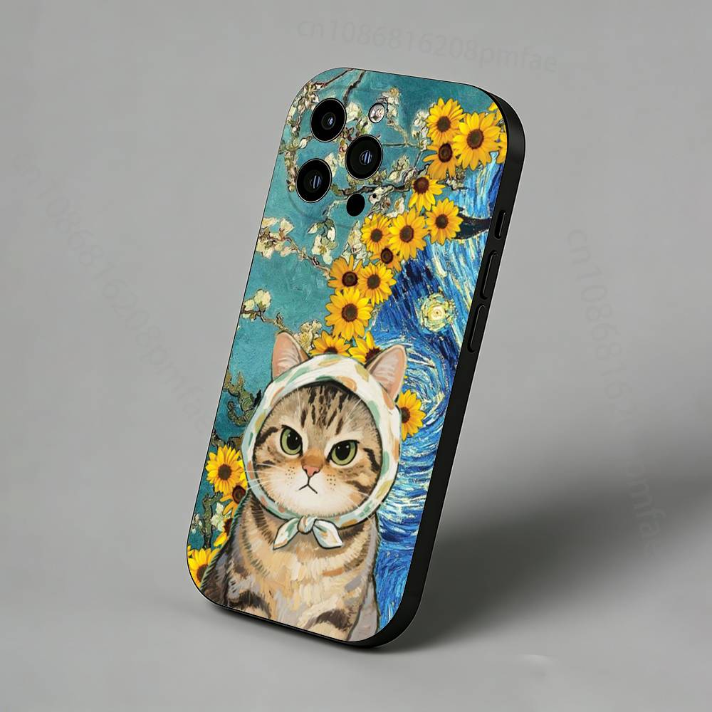

Van Gogh Sunflowers Phone Case For iPhone 17,16,15,14,13,12,11 Pro,Max,Plus,X,XS,XR,SE,Mini iPhone12mini
