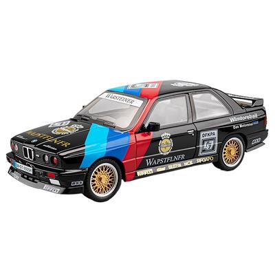 1/24 Ölçekli BMW M3 Yarış Süper Araba Alaşım Metal Diecast Model Araba Ses ve Işık Hobi Koleksiyonları Kahve Sergisi Erkek Arkadaş ile Hediyeler