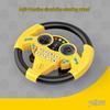 Children's Interactive Suction Cup Steering Wheel with Music for Early Education.