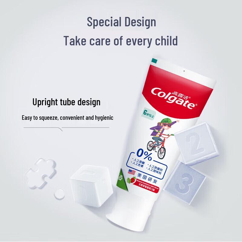 Colgate Kids Natural Strawberry Mint Toothpaste