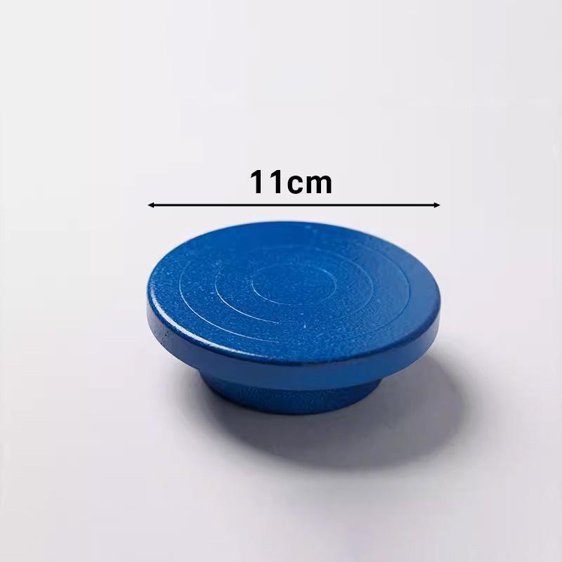 11/15/20/25/30cm Pottery Wheel Aluminum Turntable Clay Tools Double-Sided Cake Pottery Turntable Sculpture Ceramics Cake Stand