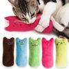 Catnip Plush Cat Toy with Crinkle Paper - Durable for Chewing, Grinding, and Teething.
