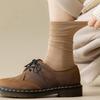 3/6 Paar Damen Crew Socken Nahtlose Sportliche Laufsocken Weiche Atmungsaktive Frotteesocken Lässige Mittelhohe Knöchelsocken