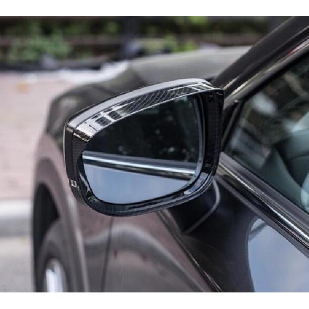 For Mazda CX-50 2023-2024 Carbon Fiber Rearview Mirror Rain Eyebrow Cover Guard