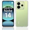 ShockProof Soft TPU Clear Back Phone Cases For Xiaomi Redmi Note 14 4G RedMi Note14 Pro 4G Cover Funda Coques