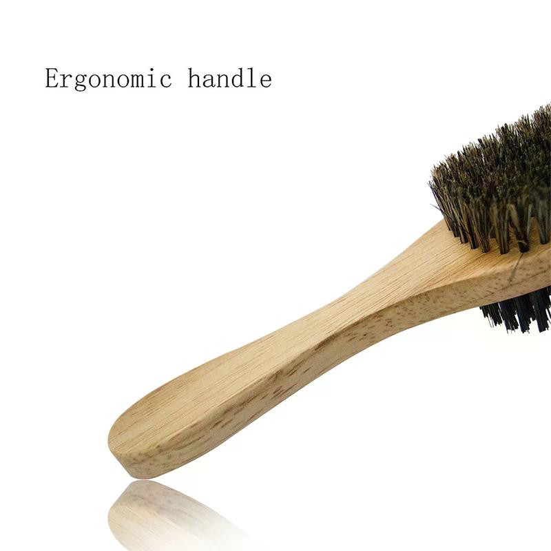 Tool 1PC for Eco Friendly Boar Bristle Men's Shaving Brush Portable Barber Natural Beard Facial Cleaning Mustache