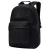Jordan Large Capacity Monogram Series PU Backpack Regular Unisex Couple Unisex backpack Black HV1621-010