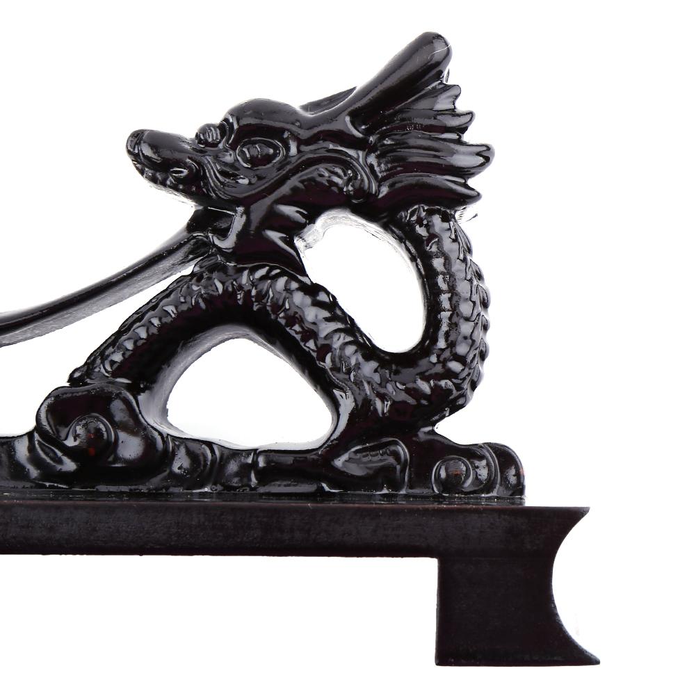 1 stück Chinesischen Drachen Geformt Kleine Größe Samurai Schwert Katana Wakizashi Halter Stand Display