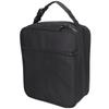 Handheld Lunch Bag High Capacity Thickened Insulation Meal Bag Aluminum Foil Heat Preservation Bento Bag Black Rectangle