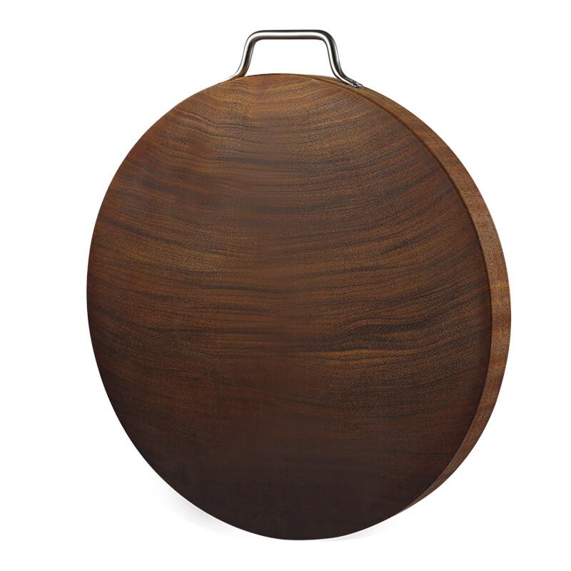 Shibazizu ZB-31 African Padauk Round Chopping Board 36CM