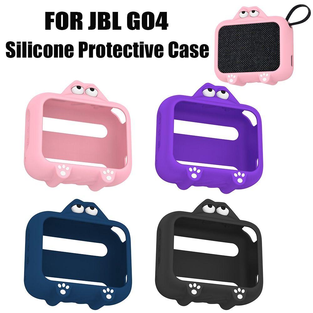 Silicone Speaker Case Cartoon Dustproof Cover Protective Sleeve for JBL GO4 Speaker Accessories