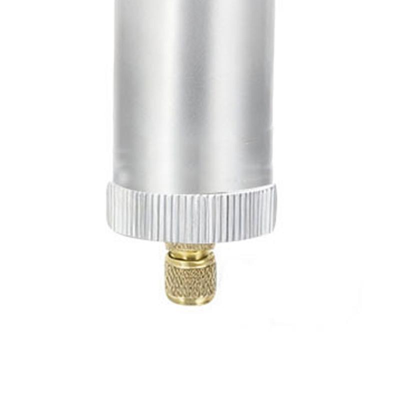 Solid Metal High Pressure AC Refrigerants Oil Injector Oil Injection Tool With 2oz Tank For Quick Refrigerants Servicing