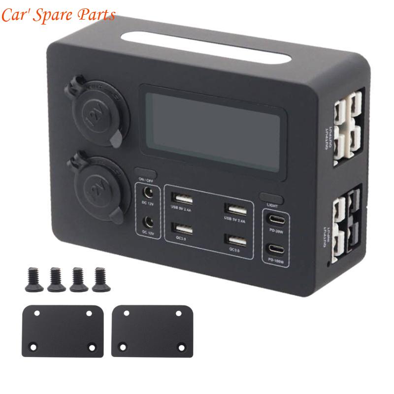 Y4UA Mini Car USB Power Socket With Multiple Fast Charging For Smartphones