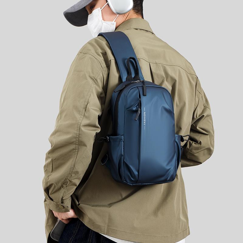 Men's Crossbody Bag Waterproof Chest Bag Shoulder Bag