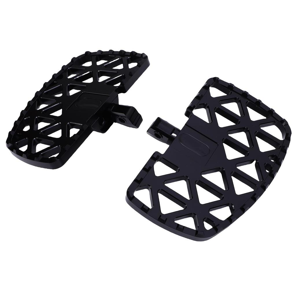 Front Rider Floorboards Footboards Aluminum Alloy 360 Degree Rotating Motorcycle Foot Pegs Footrests Replacement for