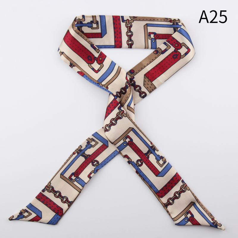 Silk Scarves Versatile Tied Bags, Long Strips, Small Silk Scarves, Bows, Headbands, Streamers, Gift Boxes, Gift Straps.