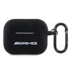 AMG Amap2Rbk Airpods Pro 2 (2022/2023) Abdeckung Schwarz/Schwarzes Silikon, Weißes Logo