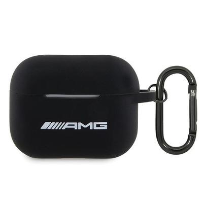 AMG AMAP2RBK AirPods Pro 2 (2022/2023) Cover Black/black Silicone White Logo