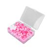 Pony Beads Kit Candy Color DIY Jewelry Making Beads Hair Beads for Bracelet Necklace Crafts MakingPink