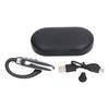 Bluetooth Earpiece Noise Cancelling Hands Free Rotatable Single Ear Wireless Headset with Charging Case for Sports Work