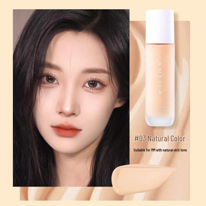 LAMEILA Waterproof Moisturizing Lightweight Concealing Foundation Liquid