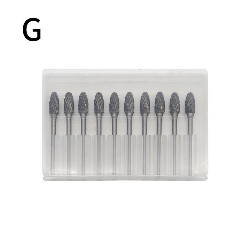 3 mm skaft karbidroterande fräs för elektrisk slipmaskin