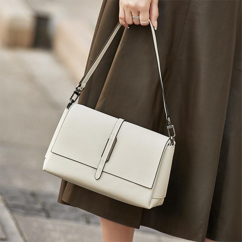 

Luxury wedding cow genuine leather women s tote bags shoulder high-quality red body cross