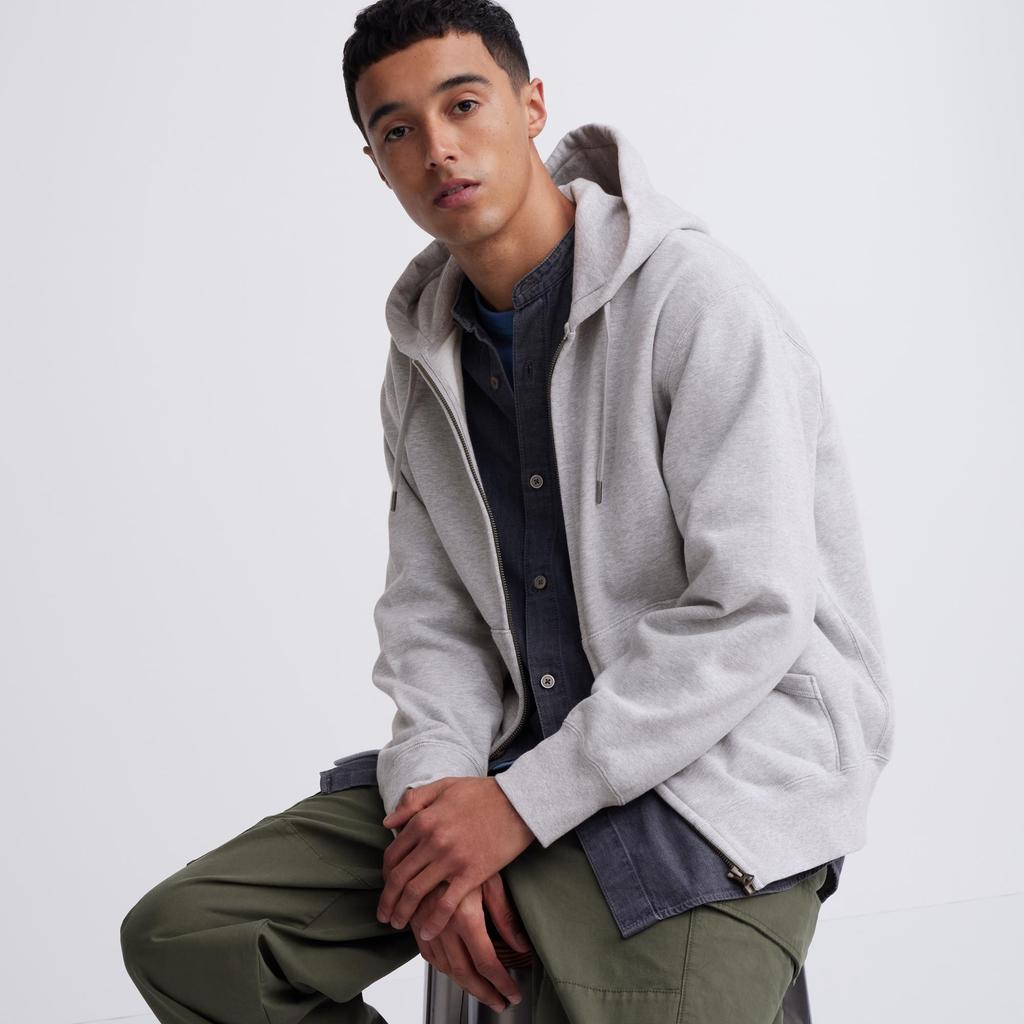 Uniqlo Japan Sweat Full Zip Parka  Long Sleeve 