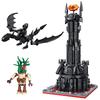 Herr der Ringe Barad-dûr Saurons Turm Modellbausteine Set für Jungen 6-in-1 Bausatz