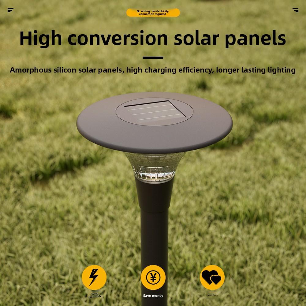 Solar Lamp Garden Decorative Light Outdoor Waterproof Lawn Light Courtyard Light Landscape Lighting for Pathways Yards Walkways