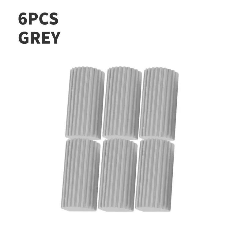 6PCS Dust Cleaning Sponges PVA Sponge Water Absorption Cleaning Sponge Household and Car Cleaning Sponges Friction Cotton (3 Colors)