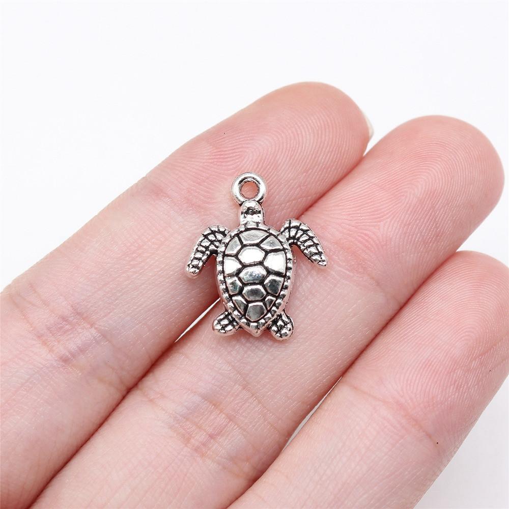 Charms Turtle Sea Turtle Pendants Minimalist Jewelry Components QC133