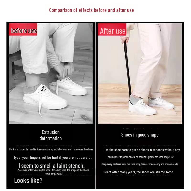 Long Handle Magnetic Shoe Horn for Easy Use - Ideal for Seniors