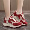 BF new shoes women's summer and autumn casual breathable thick-soled color matching travel sports versatile shoes