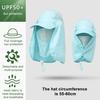 Yousheng Fishing Hat Sun Protection Wide Brim Breathable Mesh Design Sun Hat with Shawl Outdoor Activities Cycling Sunshade Hat