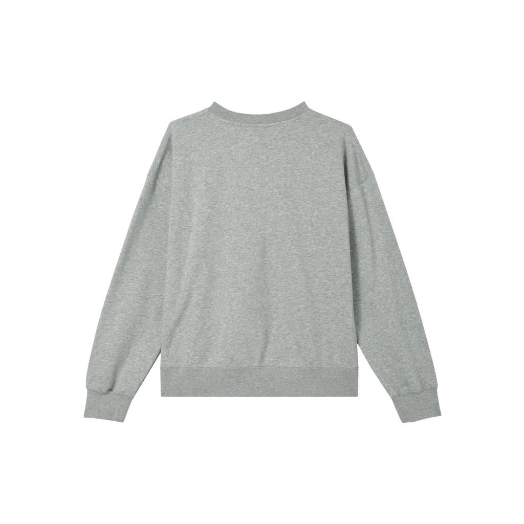 Jordan Mikina s kulatým výstřihem a potiskem loga v jednotné barvě Dámské topy Šedá DQ4463-063