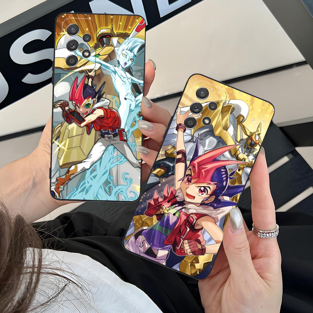 Yugioh Yuma Tsukumo Mobile Phone Case for Samsung Galaxy A56 55 54 53 52 51 36 35 34 23 16 15 5G Colorful Cover Cover Cellphones