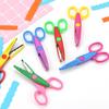 Minimalistic Lace Scissors Wavy Pattern Small Round Head Children Special Student Art Tool Stationery Scissor For Scrapbooking