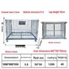 Industrial Folding Wire Mesh Storage Cage
