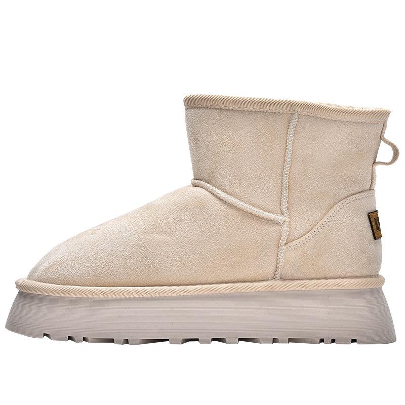 New product hot sale winter new snow boots women's thick-soled cold-proof warm velvet cotton boots 3702