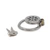 304 Stainless Steel Chastity Lock Penis Cage Male Bondage  Cockring CB Lock BDSM Slave Cuckold Sex Toys Urinary Catheter