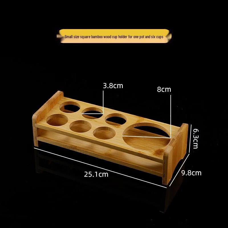 

Бамбуковая стойка для хранения наборов белого вина