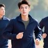 Jhua Spring-Autumn Quick-Dry Training Suit: Long Sleeve & Pants, Breathable Fitness Clothing for Sports.