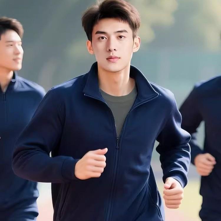 

Jhua Spring-Autumn Quick-Dry Training Suit: Long Sleeve & Pants, Breathable Fitness Clothing for Sports. 190/112