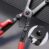 Long Reach Clamp Removal Tool Adjustable Fuel Line Pliers Hose Clamp Pliers  Auto Repair