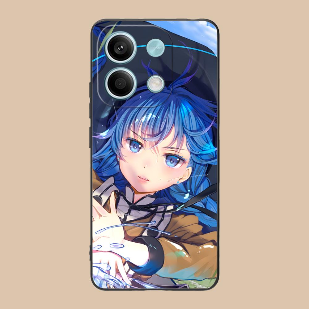 

Mushoku Tensei Roxy Mobile Phone Case for POCO F7 F6 F5 F4 F3 F2 Pro GT C75 C71 C65 C61 C40 Pro Ultra Colorful Printing Cover Poco F8 Pro