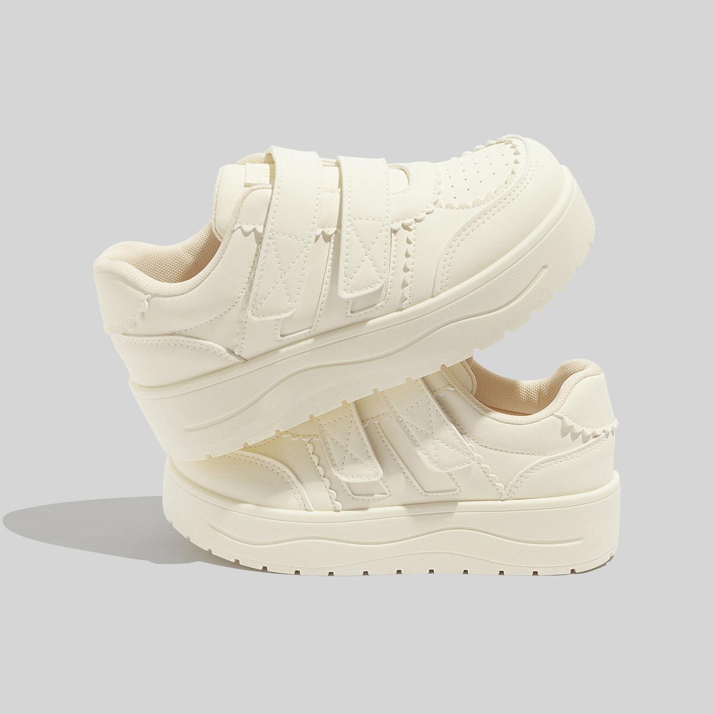 Belle Velcro Puffs Spring New Casual Thick Bottom 35