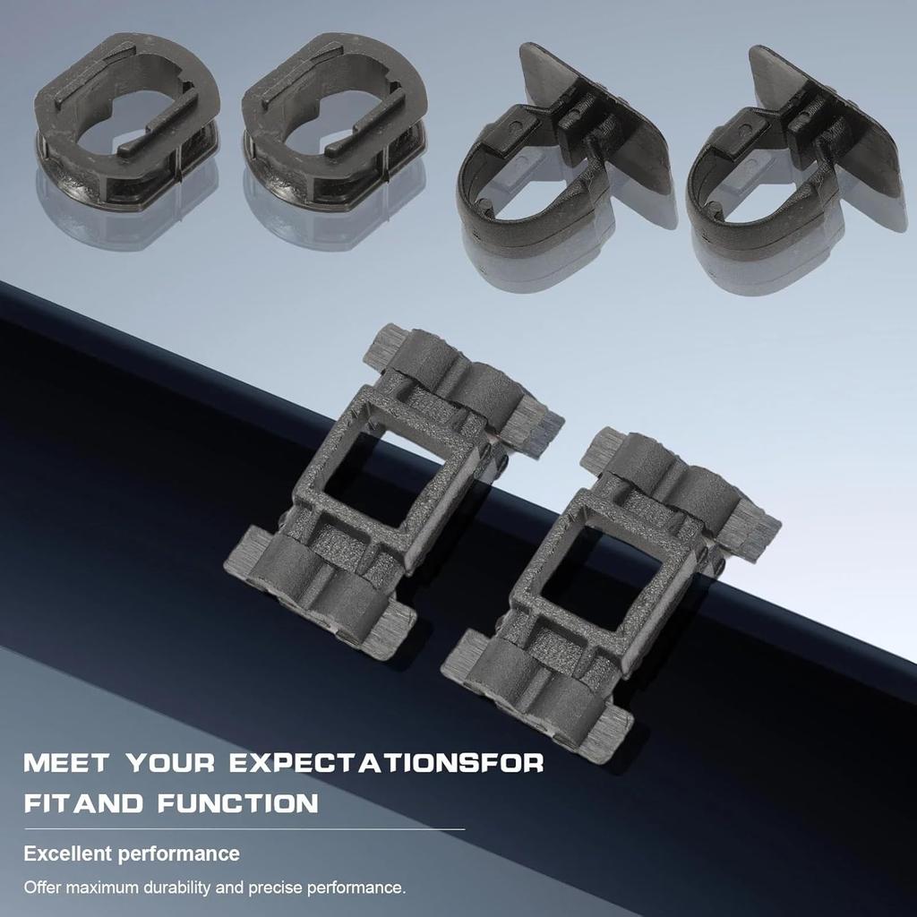 80PCS Trim Sill Mounting Clips Set for C Class W202 S202 E Class W210 S210 CLK C20 SLK R170 Side A0099884078 A0029883881
